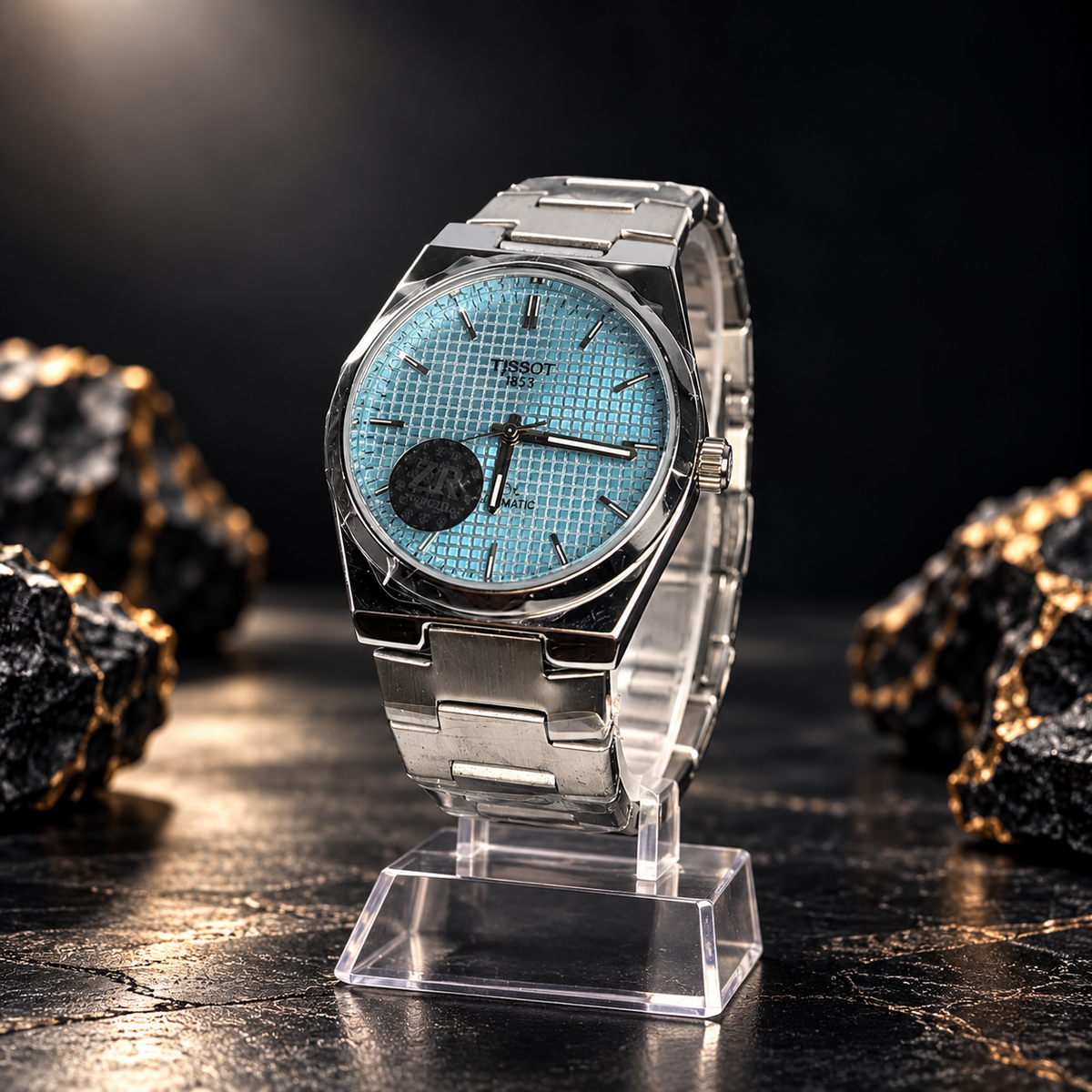 Tissot PRX Ice Blue – Semi-Automatic