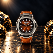Patek Philippe Nautilus Style – Brown Dial Watch