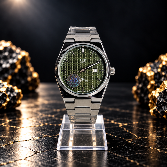 Tissot PRX Green Dial – Semi-Automatic