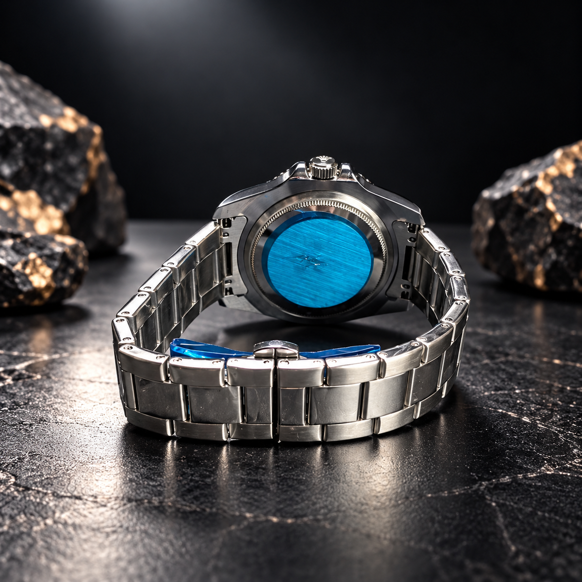 RLX GMT Style Black Dial Watch