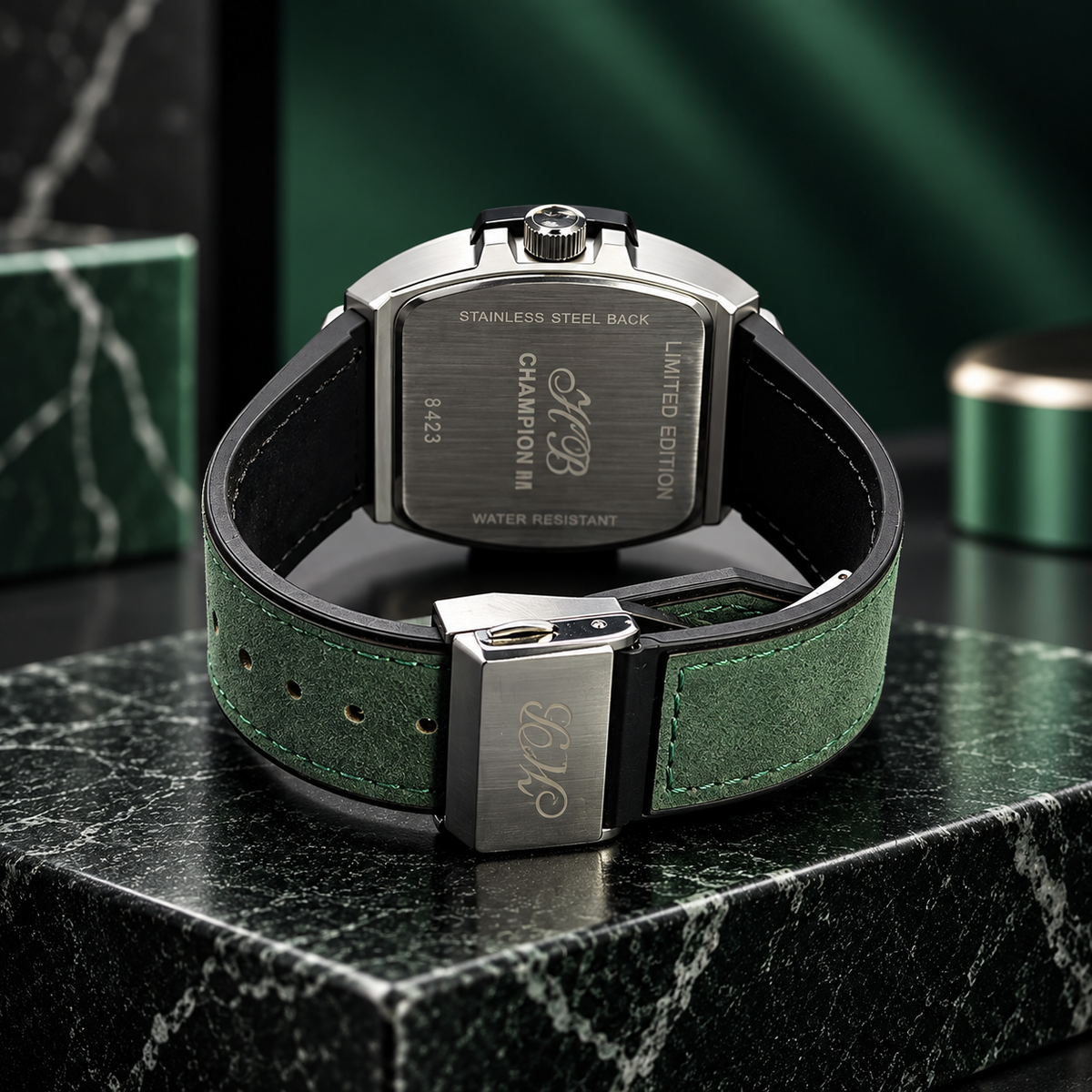 Hublot Champion 88 – Skeleton Green Dial Watch